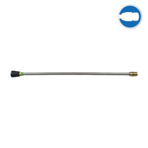 123922-D25045 Flat Jet lance 600mm เขียว with regulating nozzle