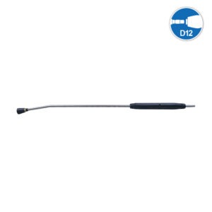 12420-D25055 Flat Jet lance 1,000mm ดำ with nozzle