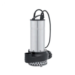 DA120 T ปั๊มแช่ดูดโคลน ใบพลาสติก 1.2HP ท่อ 1.1/2" ปริมาณน้ำ 50-350ลิตร/ นาที 400โวลท์