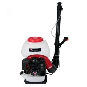 MM92-H เครื่องพ่นละอองฝอย เครื่องยนต์เบนซิน 2 จังหวะ 79.2CC กำลัง 2.9 กิโลวัตต์ ความเร็วลม 90M/วินาที ขนาดถัง 26 ลิตร