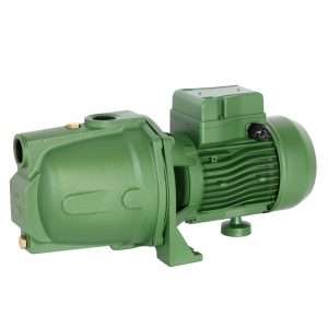 JET82 M ปั๊มน้ำหอยโข่งชนิดดูดเอง ใบพัดพลาสติก 0.8HP ท่อ 1"x1"  ปริมาณน้ำ 10-50ลิตร/ นาที 220โวลท์