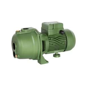 JAP80 M ปั๊มน้ำหอยโข่งชนิดดูดเอง ใบพัดพลาสติก 0.8HP ท่อ 1.1/4"x1" 220โวลท์