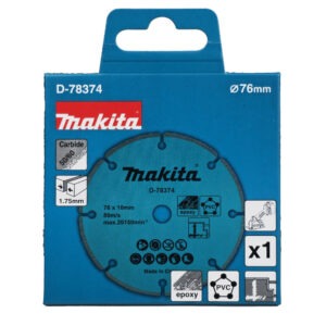 D-78374 Tungsten Carbide Grit Blade 76x10mm