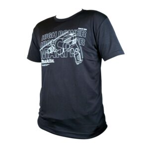 T-SHIRT004 เสื้อยืด Premium Drill MAKITA (สีดำ)