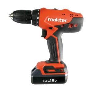 MT071E สว่านแบตเตอรี่ ขนาด 1/2" (13มิล) พร้อมแบตเตอรี่ 18โวลท์ 1.1แอมป์ จำนวน 2ก้อน และแท่นชาร์จ