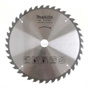 P-67885 ใบเลื่อยวงเดือน TCT 255x25.4x40T(MT230) ตัดไม้