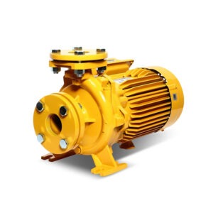 WCM-3705FT ปั๊มน้ำหอยโข่งหน้าแปลนชนิดแรงดันสูงปานกลาง 5HP ท่อ 2"x2" ระบบไฟ 3เฟส 3สาย 220/380โวลท์