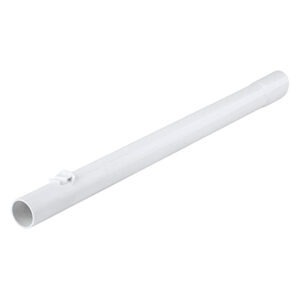 191D76-3 Plastic Straight Pipe 28L With Pipe Lock (L=340mm) White