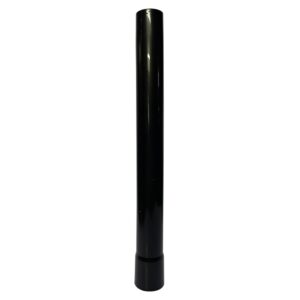 191D80-2 Plastic Straight Pipe 28 (L=320mm) Black