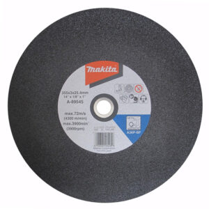 A-89545 ใบตัดเหล็ก MAKITA 14" 355x3x25.4mm A36P ผิวเรียบ