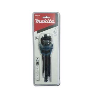 B-65894 ชุดประแจหกเหลี่ยม หัวบอลตัวแอล ขนาด 1.5, 2, 2.5, 3, 4, 5, 6, 8, 10มิลลิเมตร (9ชิ้น/ ชุด)