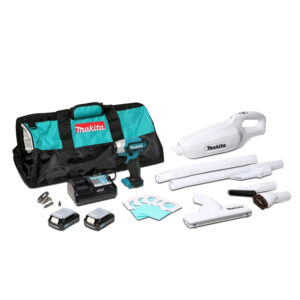 CLX217WX1 ชุดเครื่องมือไร้สาย Combo Kit (สว่านไขควง TD110DZ+ดูดฝุ่น CL107FDZ) (CXT Li-ion-12Vmax)