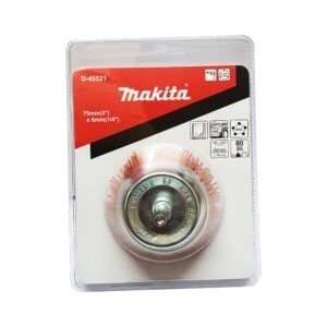D-45521 แปรงขัดไนล่อน 75mm(3")x6mm(1/4") #80