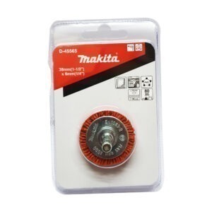 D-45565 แปรงล้อไนล่อน 38mm(1-1/2")x6mm(1/4") #80