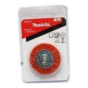 D-45571 แปรงล้อไนล่อน 50mm(2")x6mm(1/4") #80