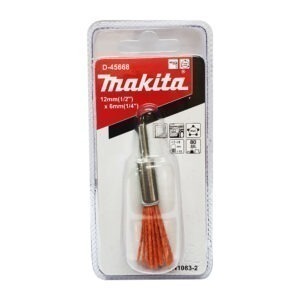 D-45668 แปรงพู่ไนล่อน 12mm(1/2")x6mm(1/4") #80