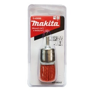 D-45696 แปรงพู่ไนล่อน 30mm(1-1/4")x6mm(1/4") #80