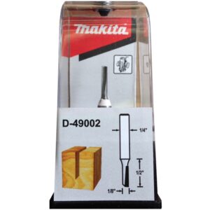 D-49002 ดอกเร้าเตอร์ Straight Bit 1 Flute ขนาด1/4นิ้ว 1/8x2x1/2นิ้ว