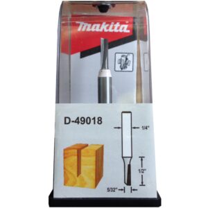 D-49018 ดอกเร้าเตอร์ Straight Bit 1 Flute ขนาด1/4นิ้ว 5/32x2x1/2นิ้ว