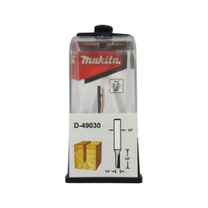 D-49030 ดอกเร้าเตอร์ Straight Bit 1 Flute ขนาด1/4นิ้ว 1/4x2x3/4นิ้ว