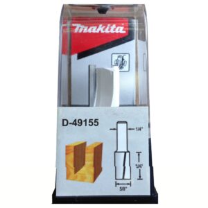 D-49155 ดอกเร้าเตอร์ Straight Bit 2 Flute ขนาด1/4นิ้ว 5/8x2x3/4นิ้ว