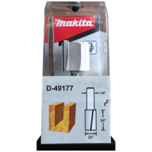 D-49177 ดอกเร้าเตอร์ Straight Bit 2 Flute ขนาด1/4นิ้ว 3/4x2x3/4นิ้ว