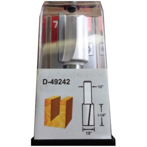 D-49242 ดอกเร้าเตอร์ Straight Bit 2 Flute ขนาด1/2นิ้ว 7/8x2-7/8x1-1/4นิ้ว