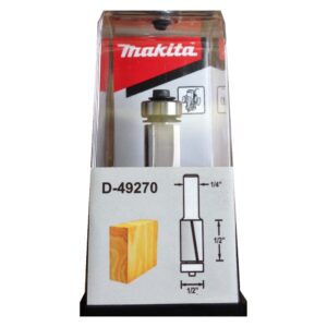 D-49270 ดอกเร้าเตอร์ Flush Trim Bit 2 Flute ขนาด 1/4นิ้ว 1/2x2-3/16x1/2นิ้ว