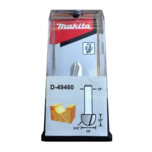 D-49460 ดอกเร้าเตอร์ Core Box Bit ขนาด 1/4นิ้ว 3/8x1-5/8x3/8x3/16นิ้ว