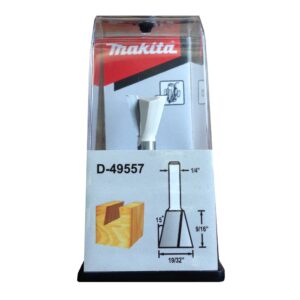 D-49557 ดอกเร้าเตอร์ Dovetail Bit ขนาด 1/4นิ้ว 19/32x2-3/64x9/16นิ้วx15องศา
