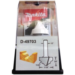 D-49703 ดอกเร้าเตอร์ Classic Plunge Cut Bit ขนาด 1/2นิ้ว 1-1/4x2-1/4x3/4x11/32นิ้ว