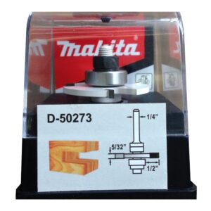 D-50273 ดอกเร้าเตอร์ Slotting Cutter-3 Wing Slot Cutter ขนาด 1/4นิ้วx1-7/8นิ้ว L2-5/32นิ้ว