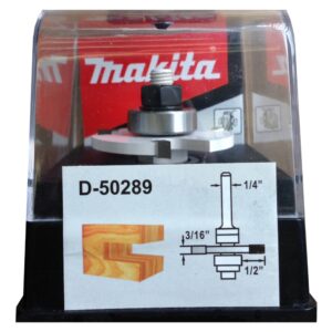 D-50289 ดอกเร้าเตอร์ Slotting Cutter-3 Wing Slot Cutter ขนาด 1/4นิ้วx1-7/8นิ้ว L2-3/16นิ้ว