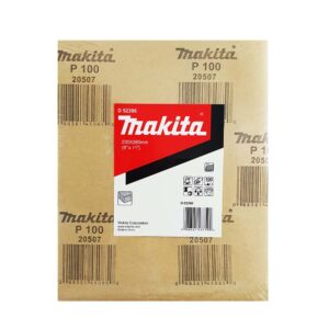 D-52386-10 Abrasive Paper #100 9"x11"(230x280mm) (10Pcs/Pack) Wood