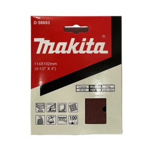 D-58693 กระดาษทราย A100 114x102mm H/L