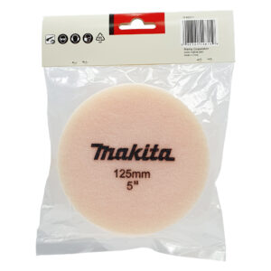 D-62511 Sponge Pad 125mm Orange (Coarse) Flat