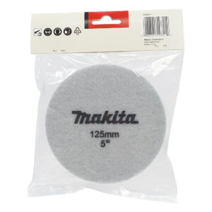 D-62577 Sponge Pad 125mm Black (Fine) Flat
