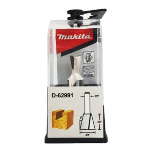 D-62991 ดอกเร้าเตอร์ Dovetail Bit ขนาด 1/2นิ้ว 3/8x2-1/8x3/8นิ้วx9องศา