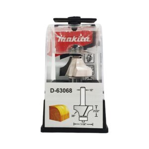 D-63068 ดอกเร้าเตอร์ Roundover Bit-with Bearing ขนาด 1/2นิ้ว 1-1/4x2-11/16x21/32x3/8นิ้ว