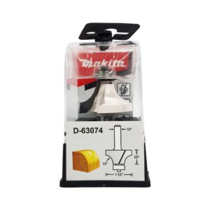 D-63074 ดอกเร้าเตอร์ Roundover Bit-with Bearing ขนาด 1/2นิ้ว 1-1/2x2-11/16x3/4x1/2นิ้ว