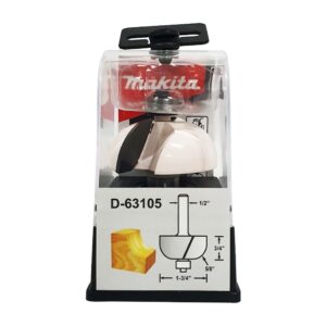 D-63105 ดอกเร้าเตอร์ Cove Bit-with Bearing ขนาด 1/2นิ้ว 1-3/4x2-11/16x3/4x5/8นิ้ว