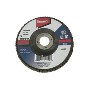 D-63404 4"xA60 กระดาษทรายซ้อนเฉียง Fiber Glass