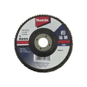 D-63410 4"xA80 กระดาษทรายซ้อนเฉียง Fiber Glass