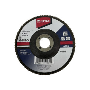D-63426 4"xA120 กระดาษทรายซ้อนเฉียง Fiber Glass
