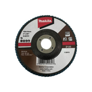 D-63731 4"xZ120 กระดาษทรายซ้อนเฉียง Fiber Glass