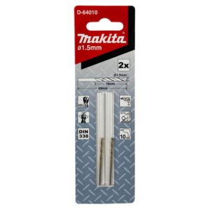 D-64010 HSS-TiN MD Bit 1.5X40(18)(2Pcs/Set) Economy