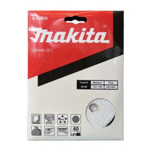 D-65816 Abrasive Disc 5"(125mm) A40 (8hole) H/L Paint (10 Pcs/Set)