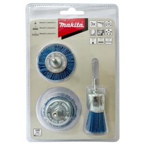 D-70758 Brush Set For Drill 6mm (1/4")