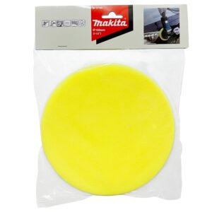 D-70786 Sponge Pad 190mm Yellow (Coarse) Hard Flat
