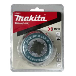 D-73374 Wire Cup Brush, Knotted Wire 80mm X-Lock